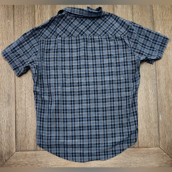 Tony Hawk Men's Plaid Skateboard 🛹  Button-up T Shirt 👕 Size XXL - Picture 7 of 10